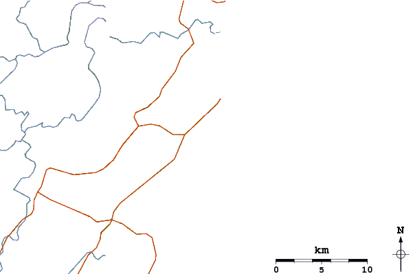 Routes et rivières à proximité Dolphin Point
