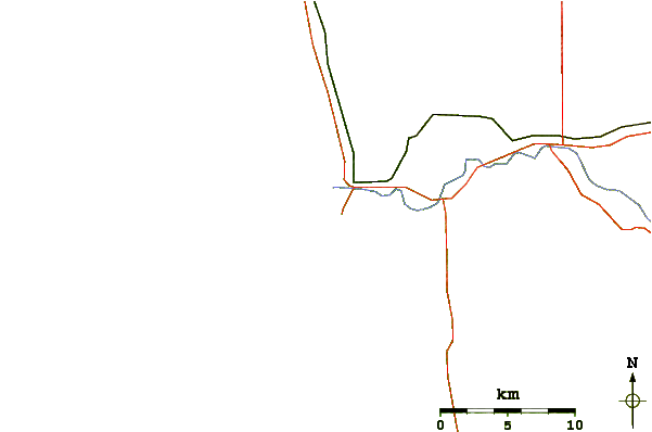 Routes et rivières à proximité Dongara-Port Denison