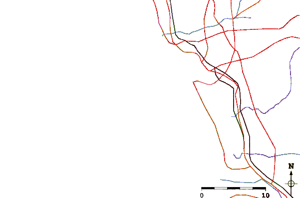 Routes et rivières à proximité Donuts