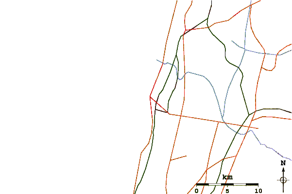 Routes et rivières à proximité Dosim Beach