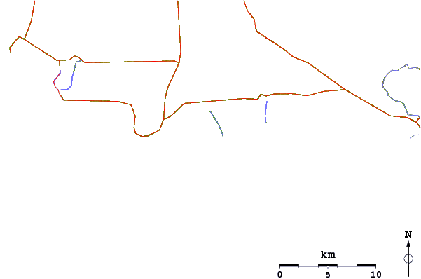 Routes et rivières à proximité Douglas Point