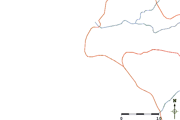 Routes et rivières à proximité Dracula