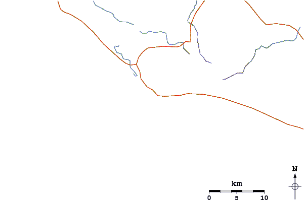 Routes et rivières à proximité Drakes Bay