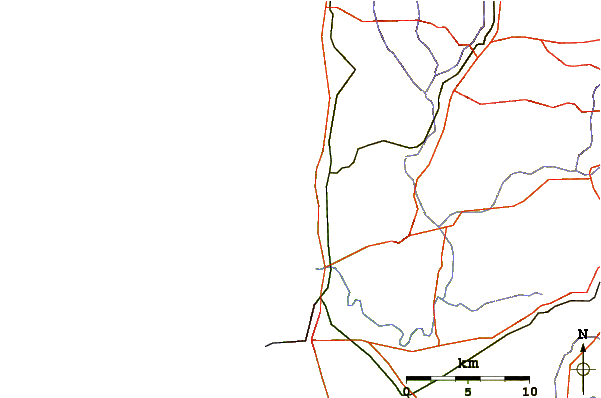Routes et rivières à proximité Drummonds