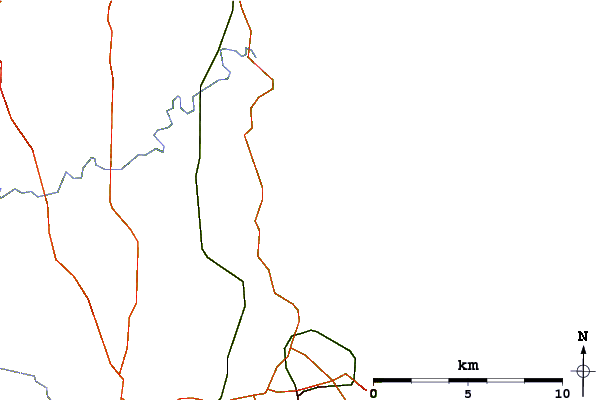 Routes et rivières à proximité Druridge Bay