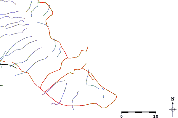 Routes et rivières à proximité Dune Circle