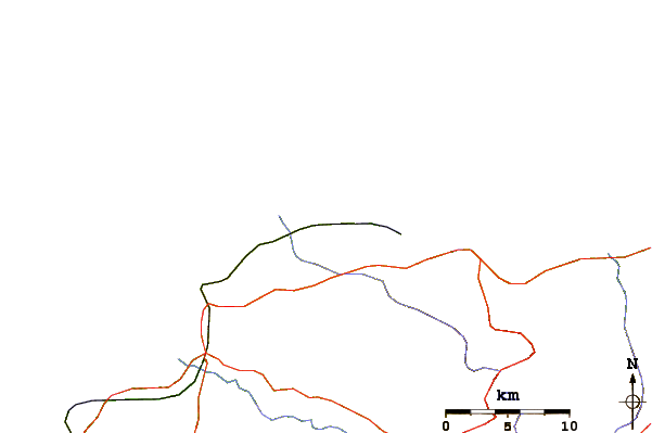 Routes et rivières à proximité Dunes