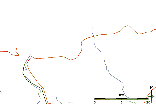 Routes et rivières à proximité Dunnet Bay
