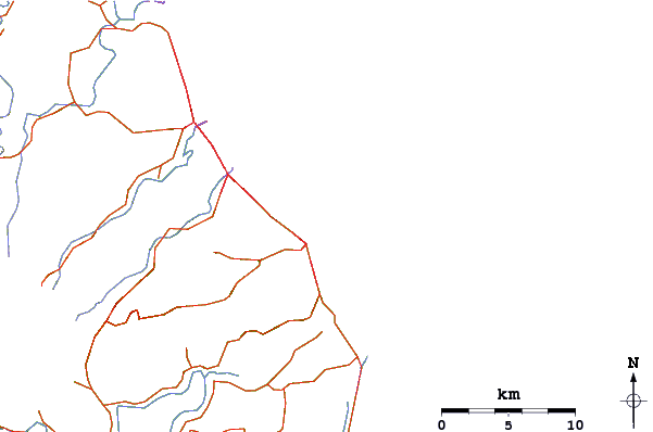 Routes et rivières à proximité Duranbah