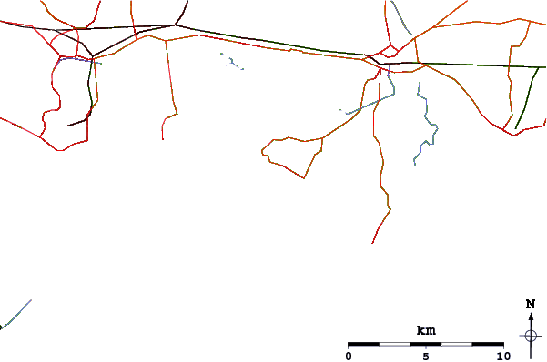 Routes et rivières à proximité East Wittering