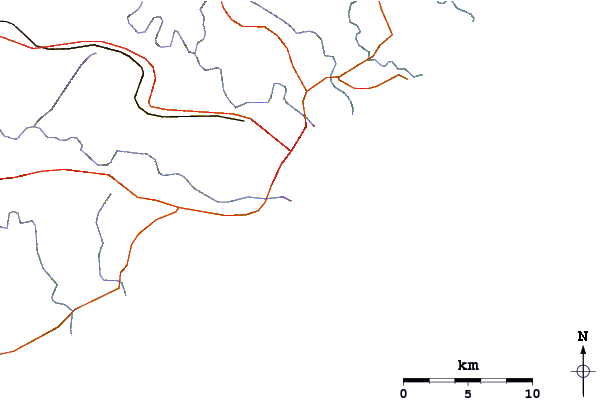 Routes et rivières à proximité Eastern Beach