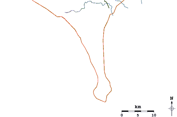 Routes et rivières à proximité Eclipse