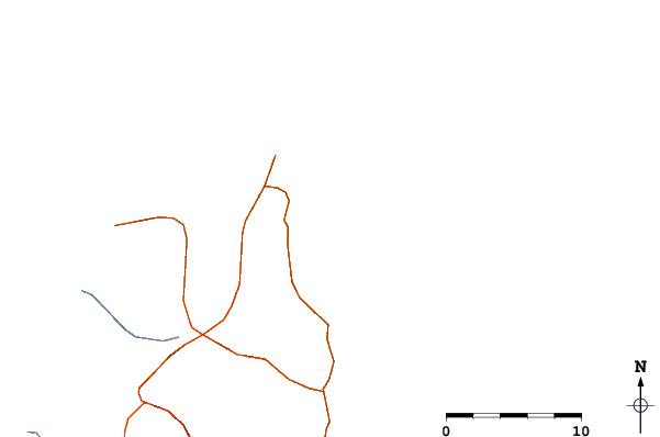 Routes et rivières à proximité El Burro