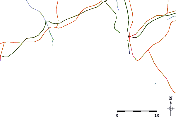 Routes et rivières à proximité El Caño de la Culata
