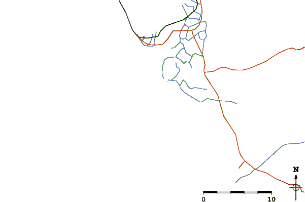 Routes et rivières à proximité El Castillo