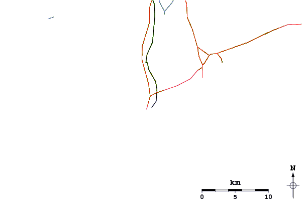 Routes et rivières à proximité El Emir