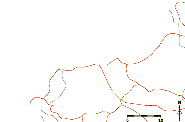 Routes et rivières à proximité El Murcielago