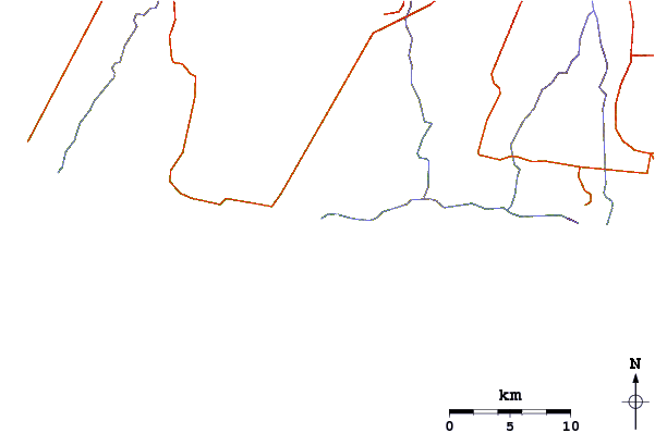 Routes et rivières à proximité El Paredon