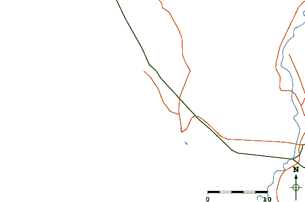 Routes et rivières à proximité El Quijote
