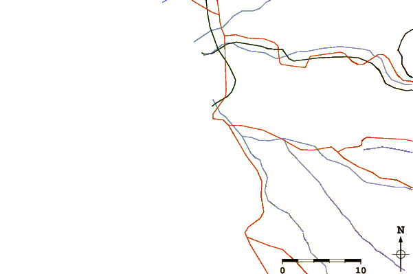 Routes et rivières à proximité El Rancio
