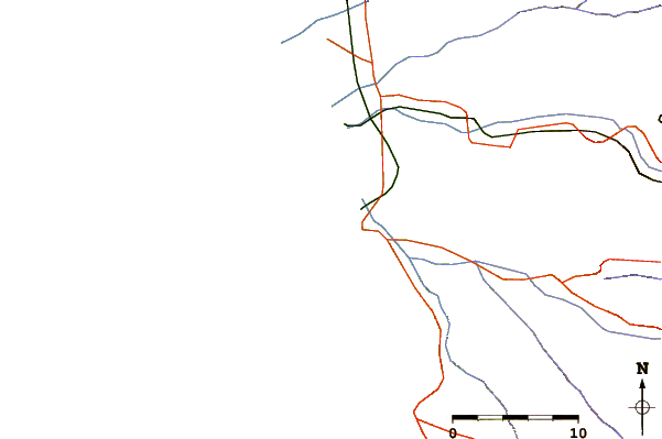 Routes et rivières à proximité El Toro Viejo