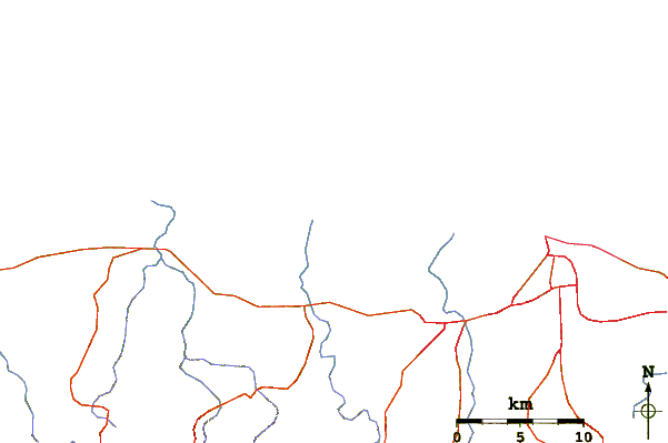 Routes et rivières à proximité El Unico
