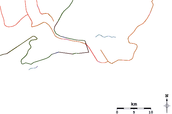 Routes et rivières à proximité Embare