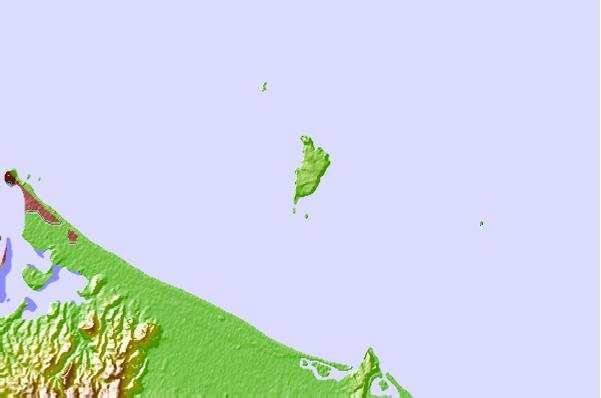 Spots de surf près de Motiti Island - Ernies