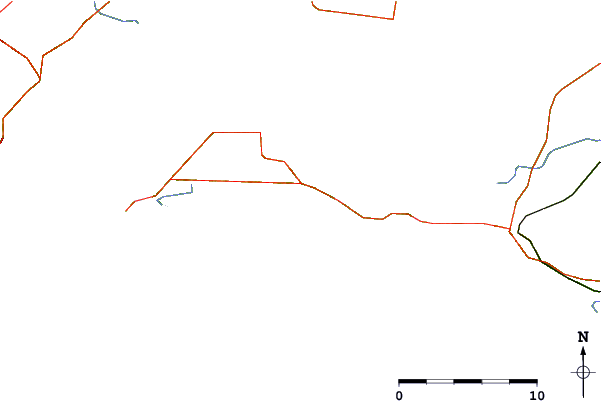 Routes et rivières à proximité Express Point