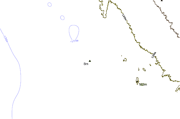 Littoral autour Factory Point