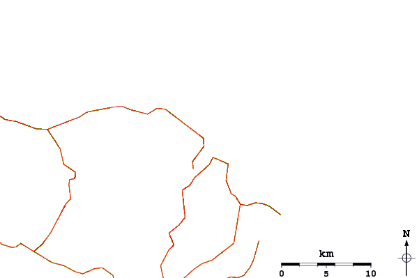 Routes et rivières à proximité Faial