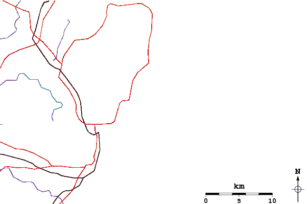 Routes et rivières à proximité Fairy Bower