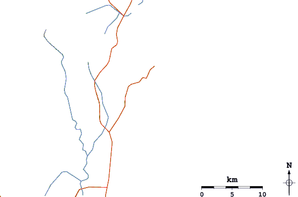 Routes et rivières à proximité Ferrugem