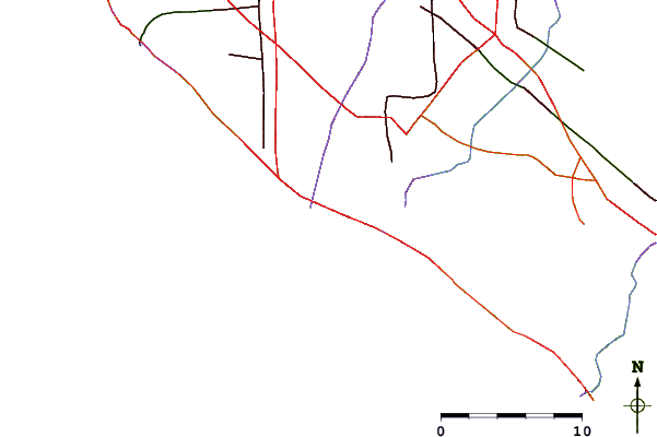Routes et rivières à proximité 56th St