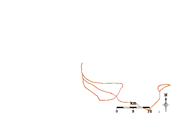 Routes et rivières à proximité Fishtraps