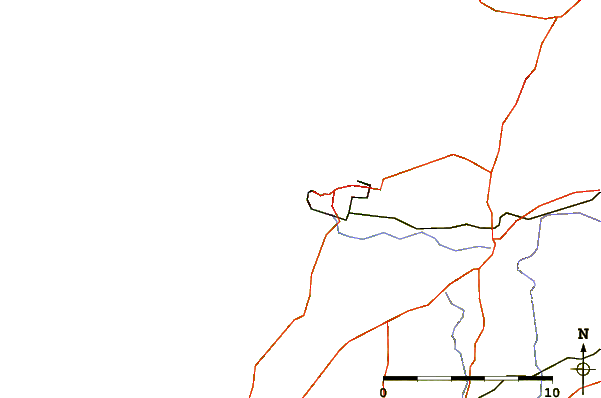 Routes et rivières à proximité Fistral-North