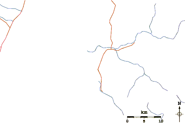 Routes et rivières à proximité Flies