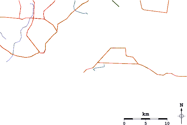 Routes et rivières à proximité Flynns Reef