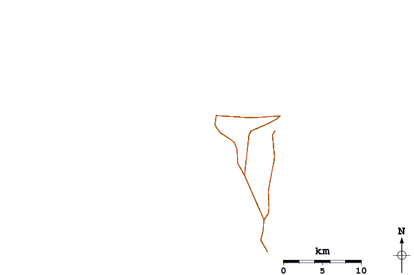 Routes et rivières à proximité Fontana