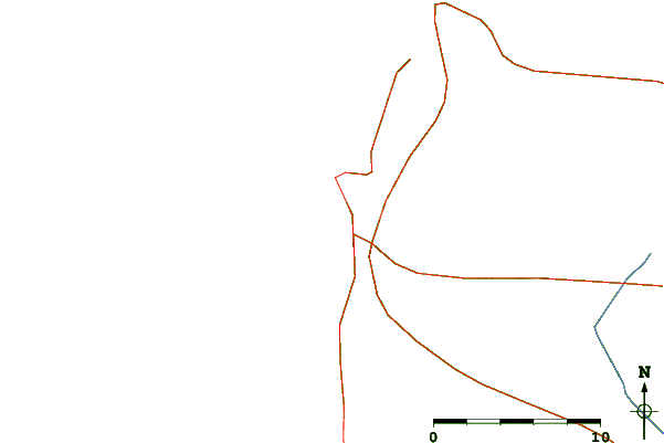 Routes et rivières à proximité Fort Shevchenko