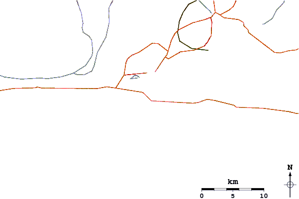Routes et rivières à proximité Fort Walton Pier