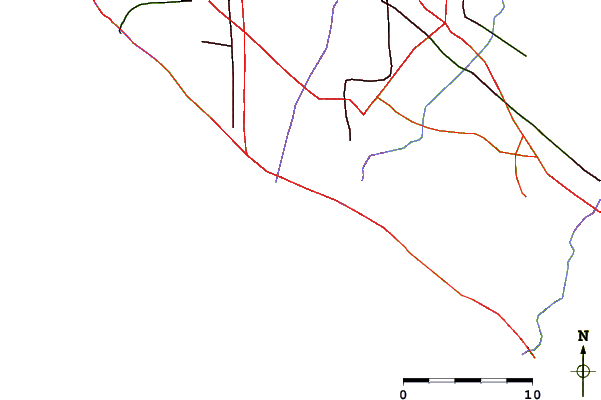 Routes et rivières à proximité 40th Street