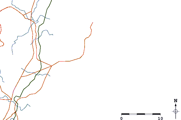Routes et rivières à proximité Frazer Park