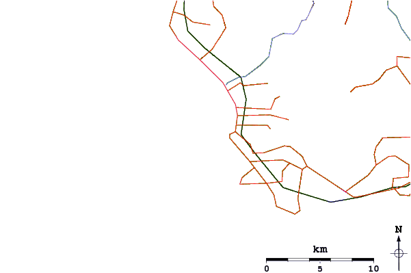 Routes et rivières à proximité Frentzes