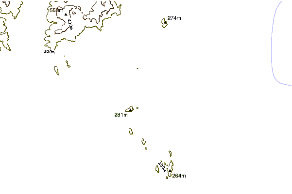 Littoral autour Friendly Beaches
