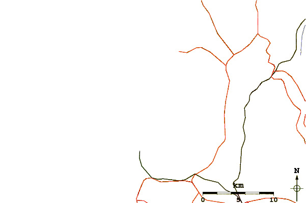 Routes et rivières à proximité Furnas