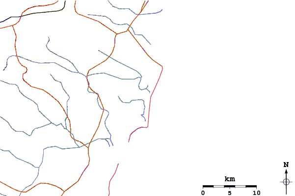 Routes et rivières à proximité Galinhas Harbour