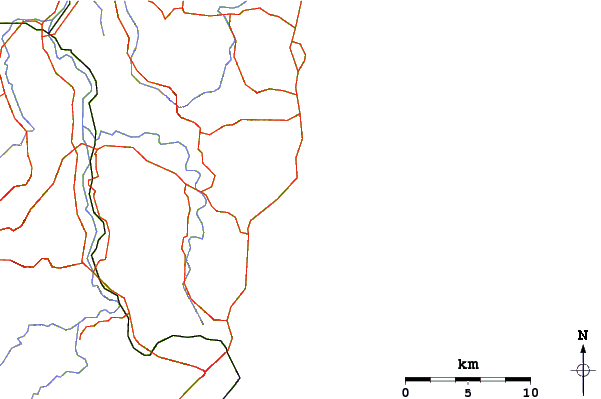 Routes et rivières à proximité Gallows