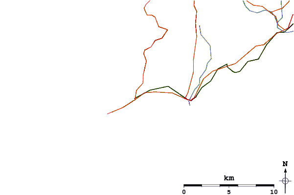 Routes et rivières à proximité Gansey