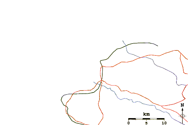 Routes et rivières à proximité Gas Chambers